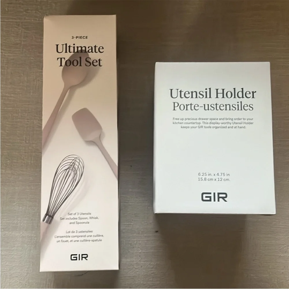 GIR: Get It Right Set of 3 Utensils + Ceramic Holder